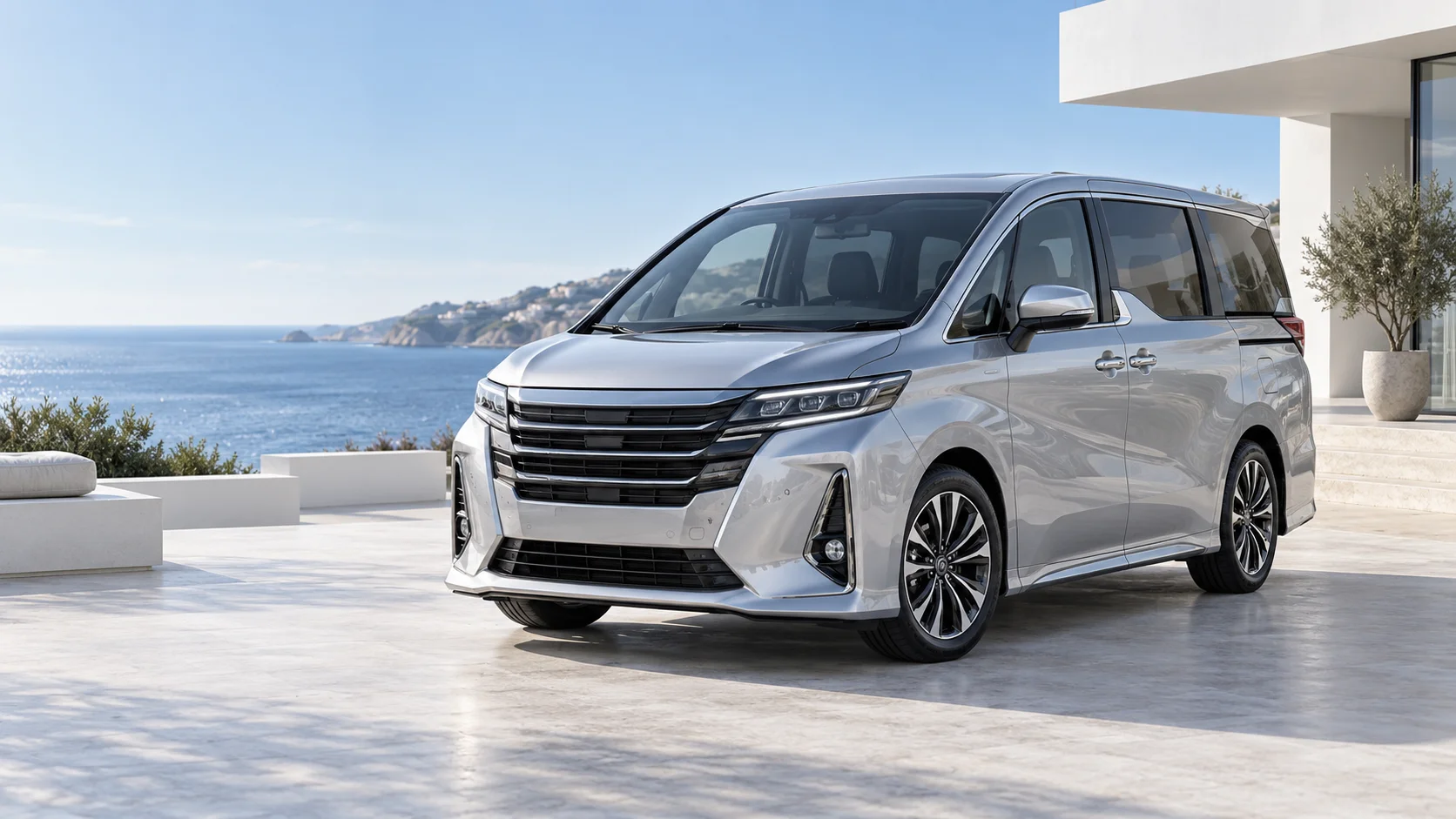 MINIVANのAI生成イメージ